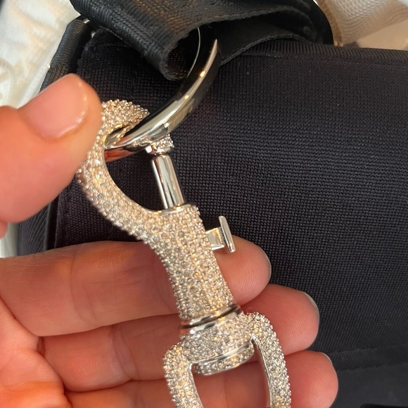 CHRISTIAN DIOR BY JOHN GALLIANO SS 2003 BLACK JERSEY HARDCORE BAG - Picture 7 of 11